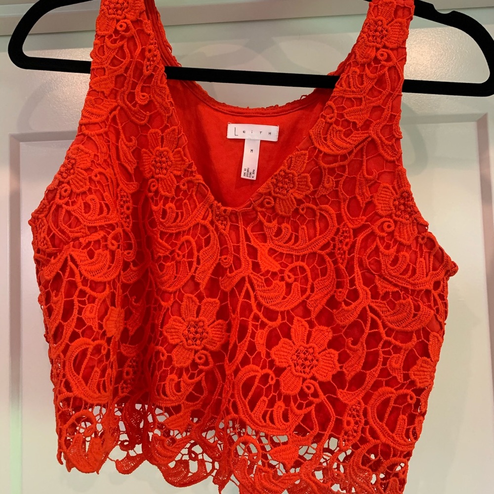 Leith crop top- worn once!